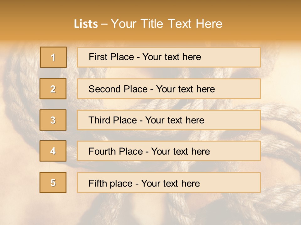 Spiral Retro Marine PowerPoint Template