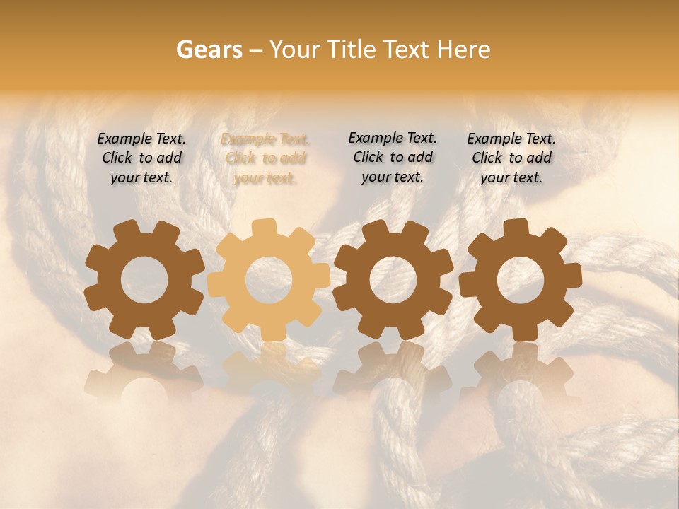 Spiral Retro Marine PowerPoint Template