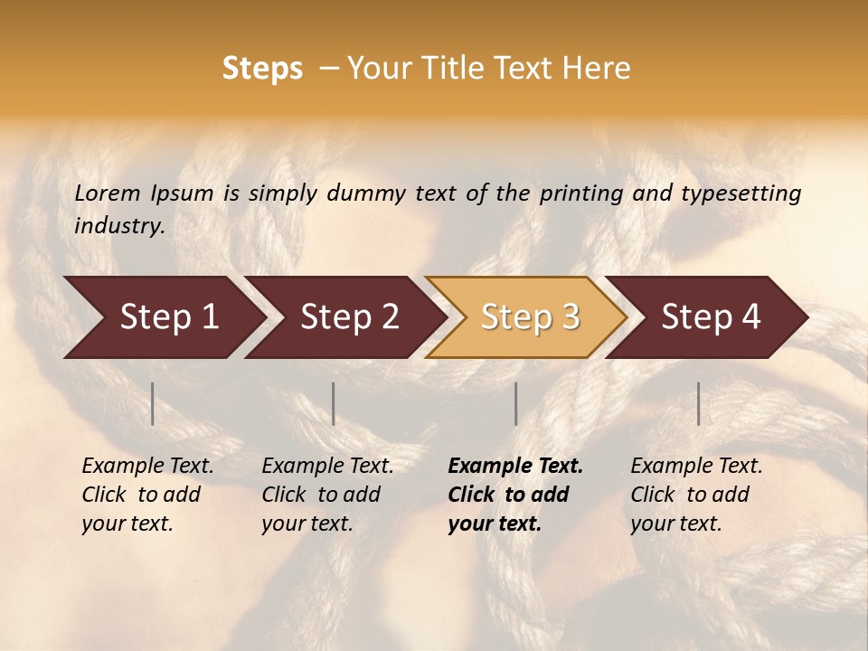 Spiral Retro Marine PowerPoint Template