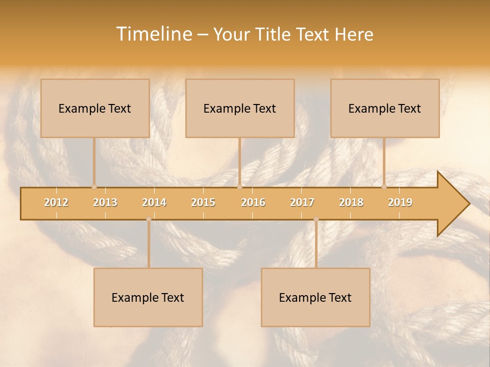 Spiral Retro Marine PowerPoint Template