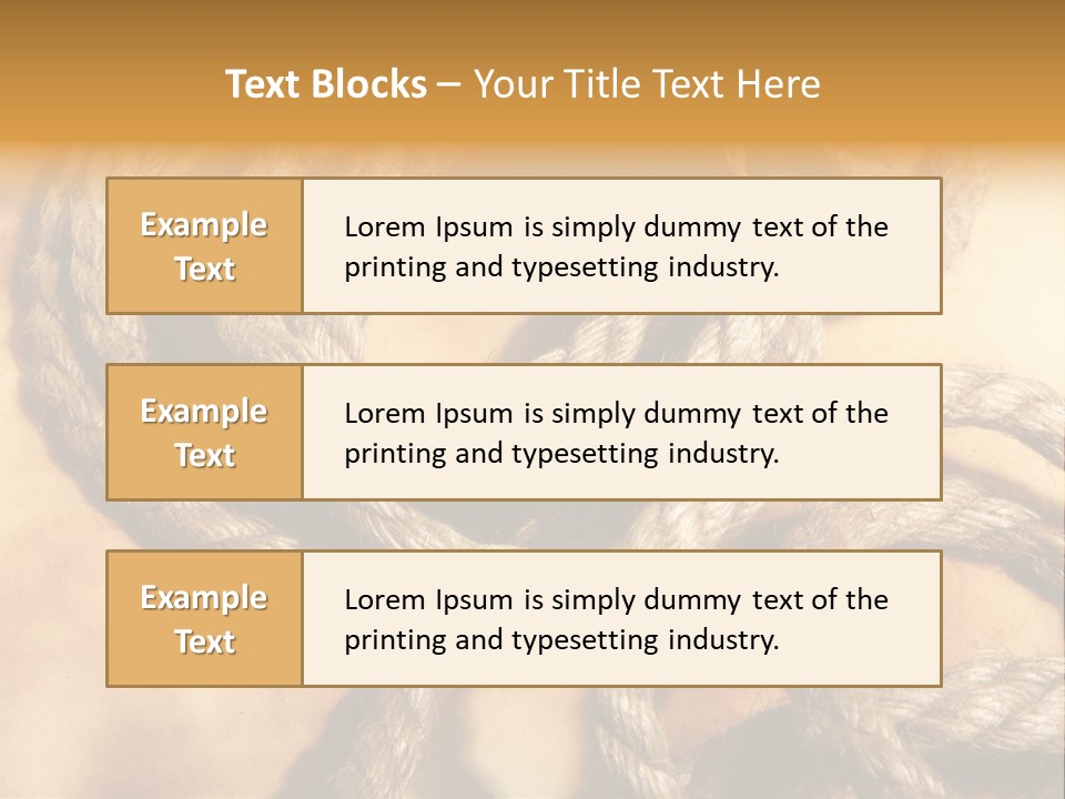 Spiral Retro Marine PowerPoint Template