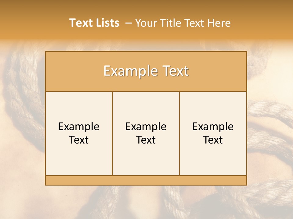 Spiral Retro Marine PowerPoint Template