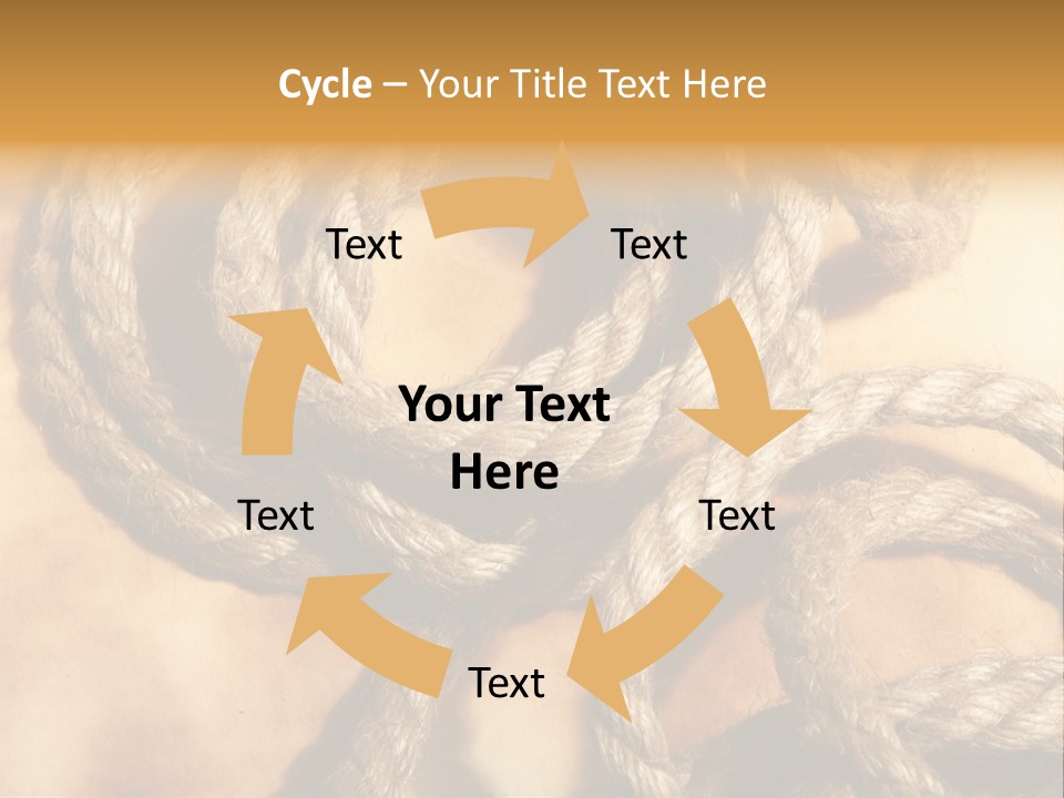 Spiral Retro Marine PowerPoint Template