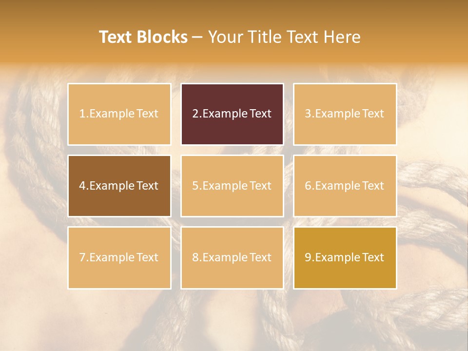 Spiral Retro Marine PowerPoint Template