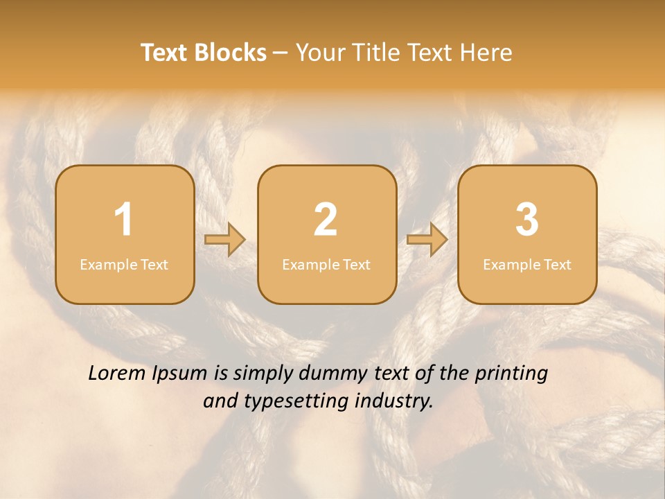Spiral Retro Marine PowerPoint Template