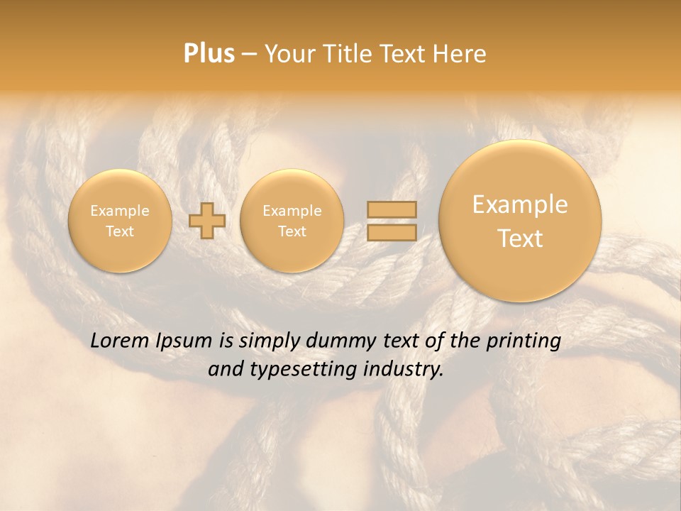 Spiral Retro Marine PowerPoint Template