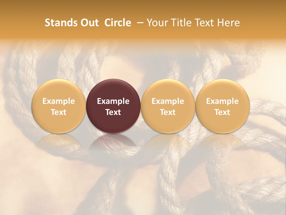 Spiral Retro Marine PowerPoint Template