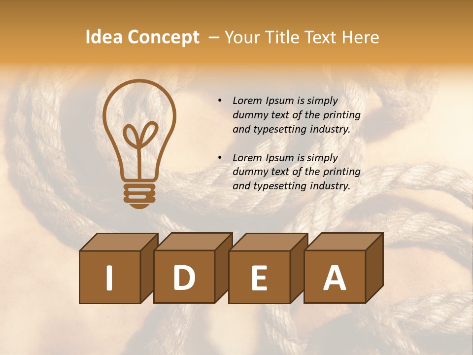 Spiral Retro Marine PowerPoint Template