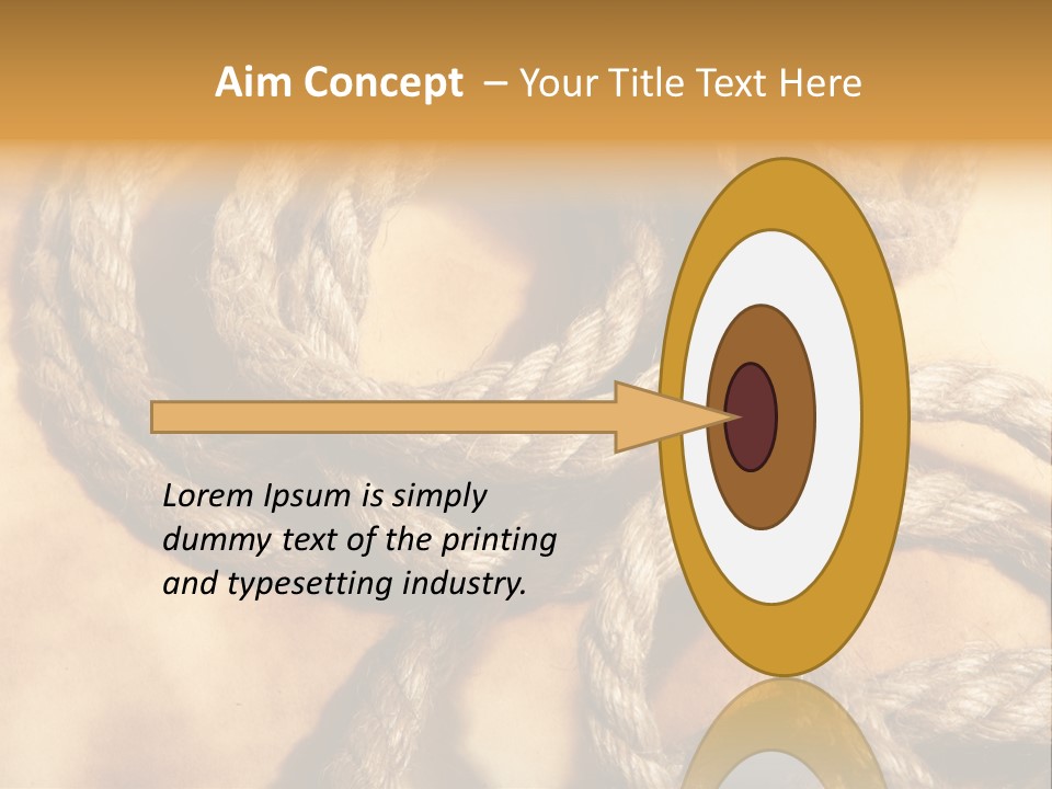 Spiral Retro Marine PowerPoint Template