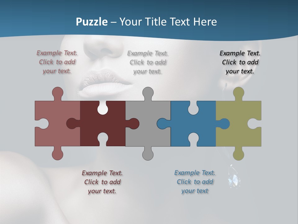 Attractive Seductive Fashion PowerPoint Template