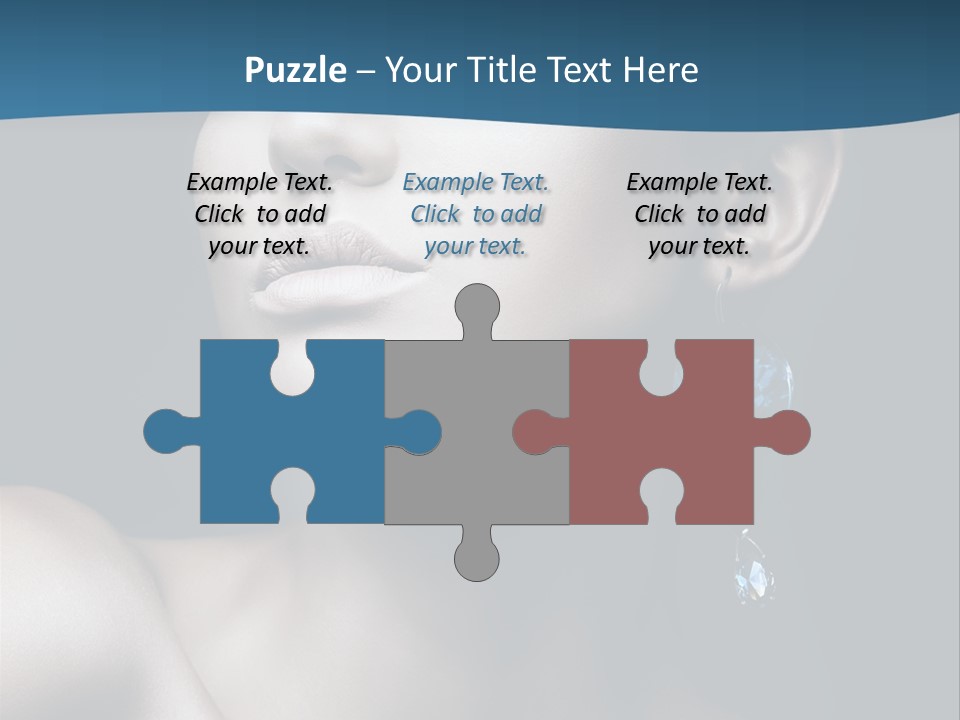 Attractive Seductive Fashion PowerPoint Template