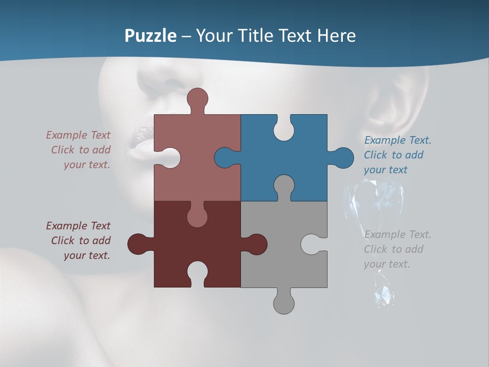 Attractive Seductive Fashion PowerPoint Template