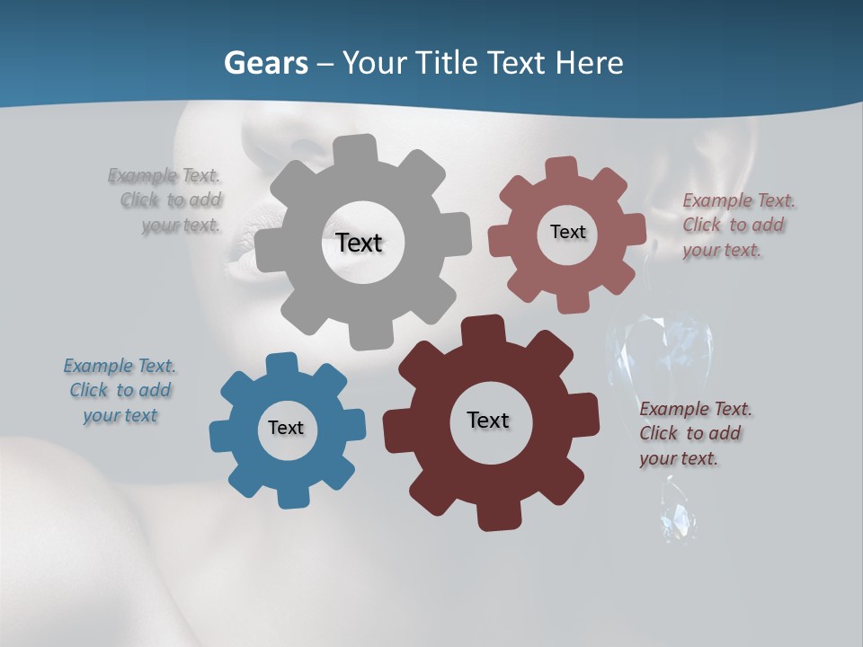 Attractive Seductive Fashion PowerPoint Template