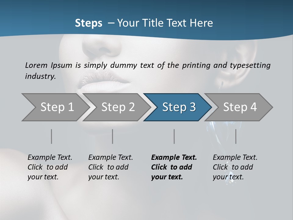 Attractive Seductive Fashion PowerPoint Template
