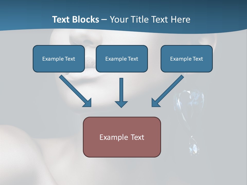 Attractive Seductive Fashion PowerPoint Template