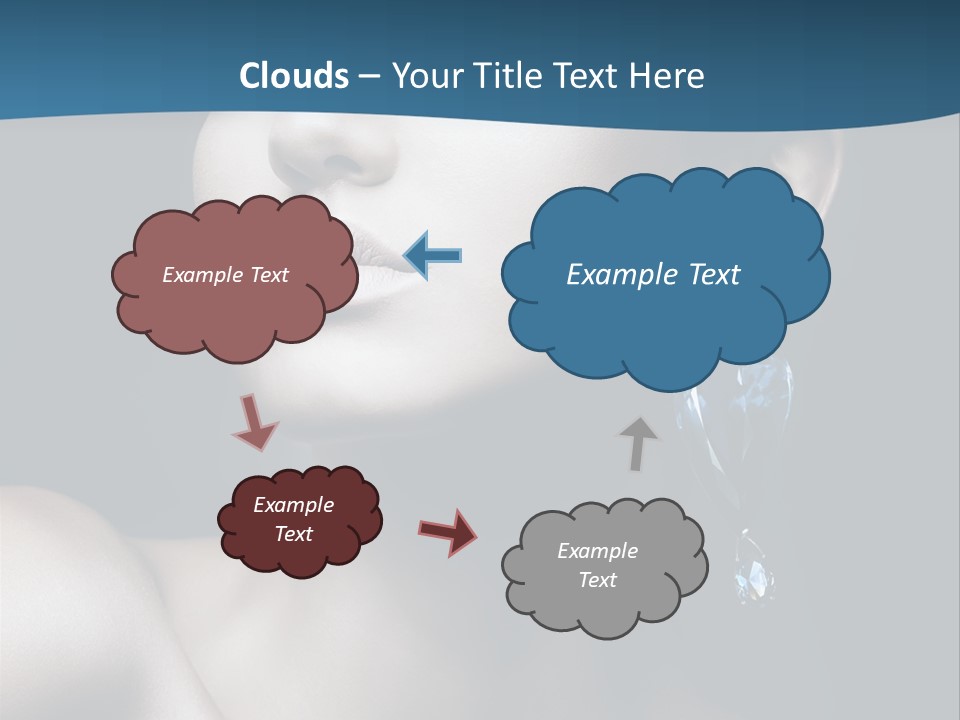 Attractive Seductive Fashion PowerPoint Template