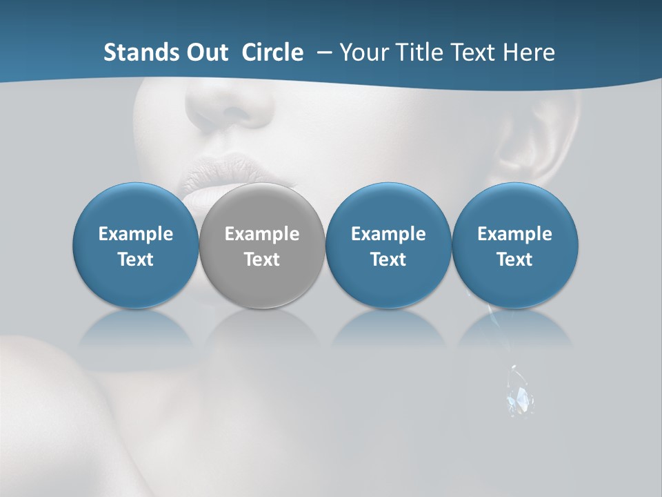 Attractive Seductive Fashion PowerPoint Template