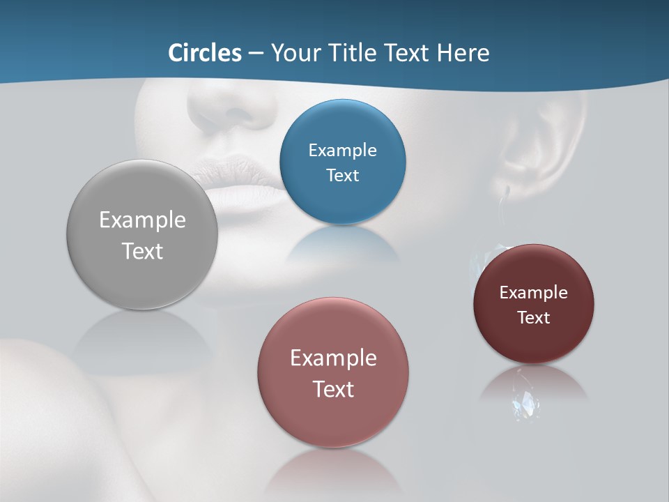 Attractive Seductive Fashion PowerPoint Template