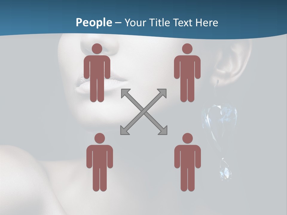 Attractive Seductive Fashion PowerPoint Template