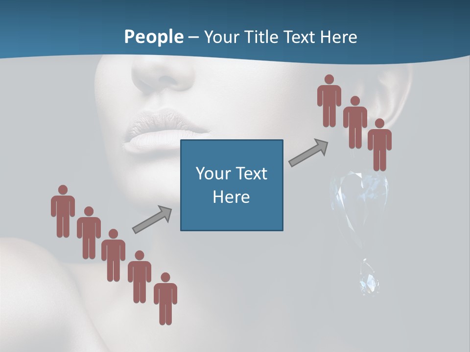 Attractive Seductive Fashion PowerPoint Template