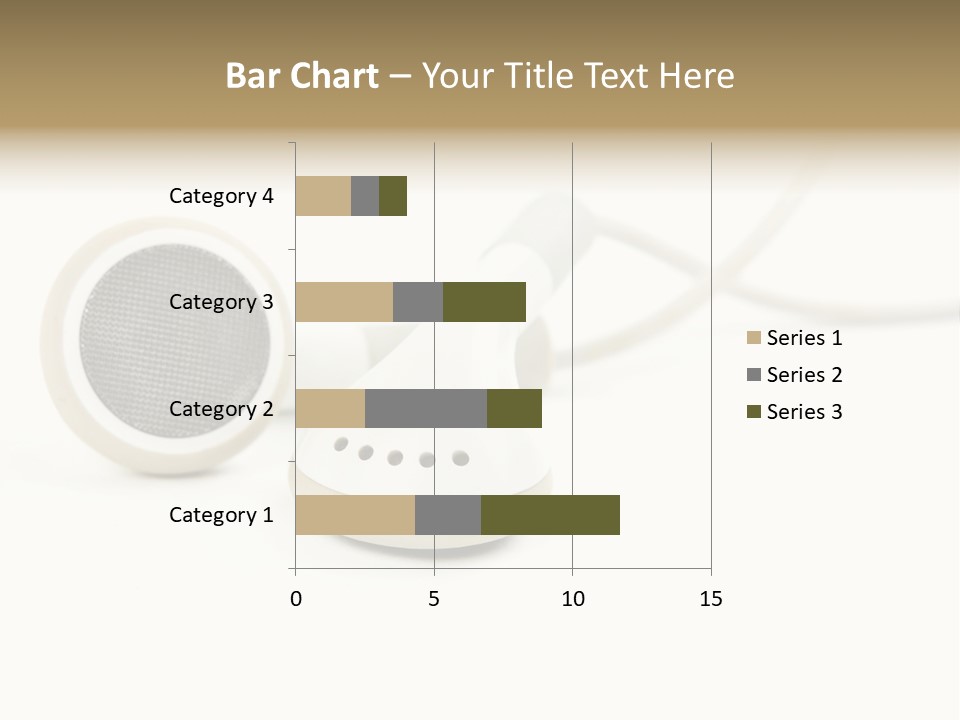 Black Mobile Personal Accessory PowerPoint Template