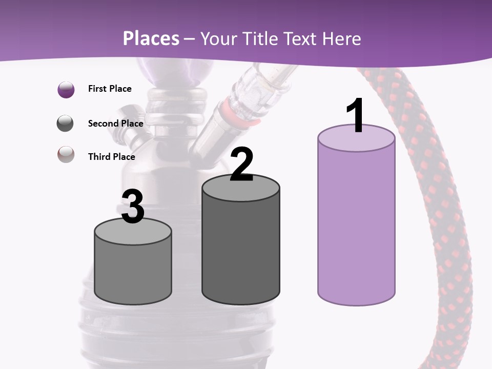 Oriental Pipe Hookah PowerPoint Template