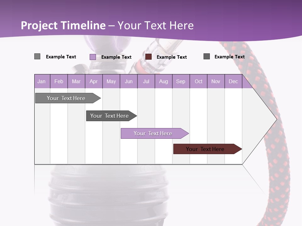 Oriental Pipe Hookah PowerPoint Template