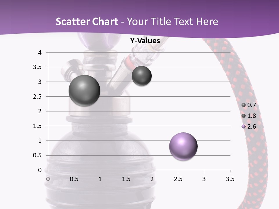 Oriental Pipe Hookah PowerPoint Template