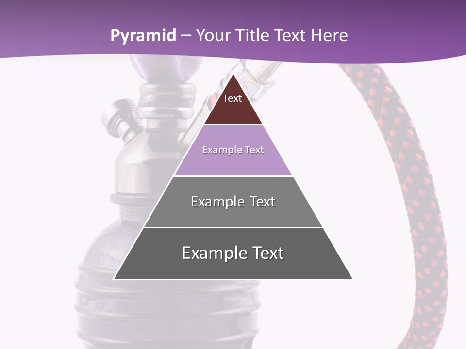 Oriental Pipe Hookah PowerPoint Template