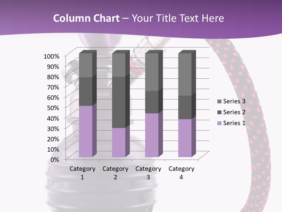 Oriental Pipe Hookah PowerPoint Template