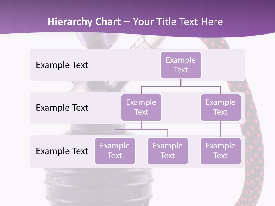 Oriental Pipe Hookah PowerPoint Template