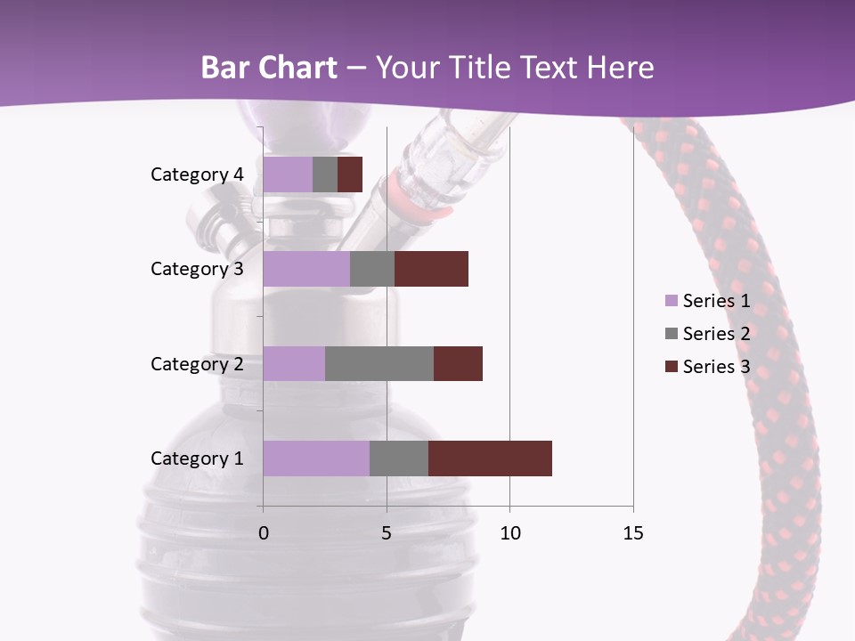Oriental Pipe Hookah PowerPoint Template