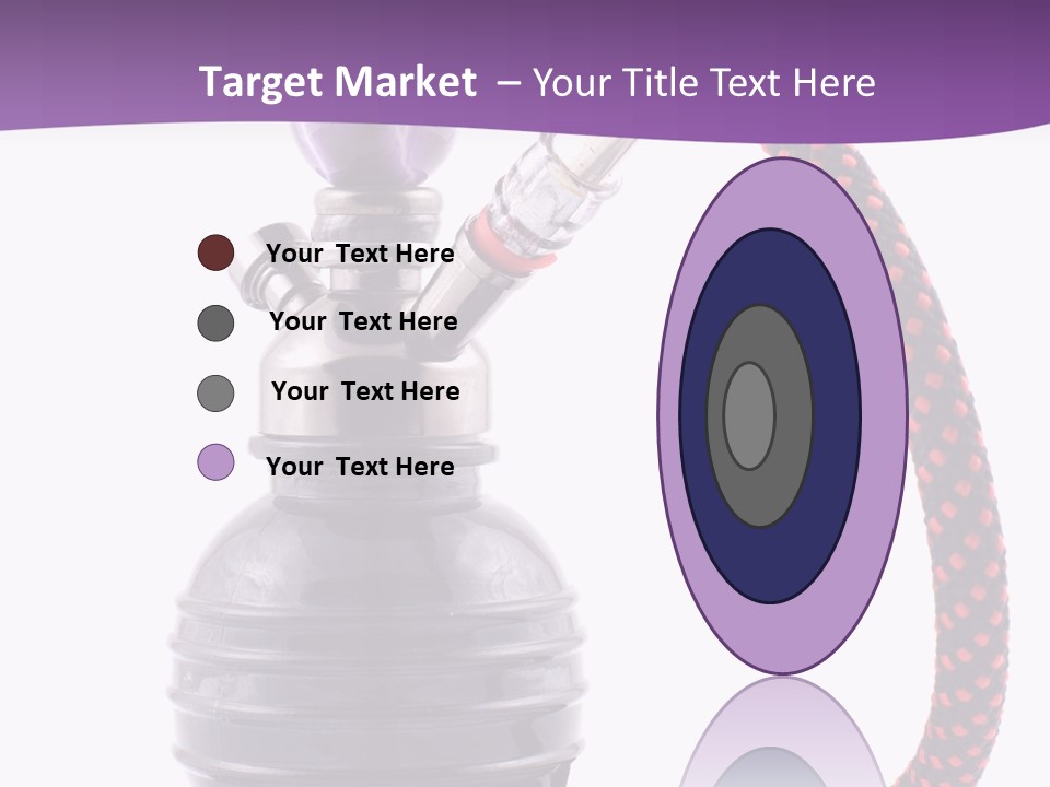 Oriental Pipe Hookah PowerPoint Template