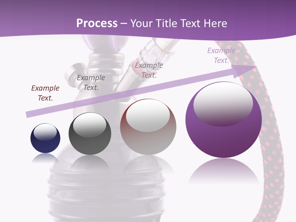 Oriental Pipe Hookah PowerPoint Template