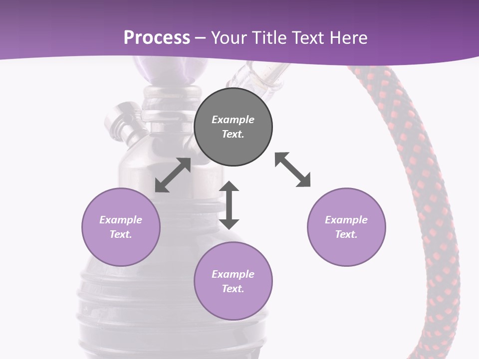 Oriental Pipe Hookah PowerPoint Template