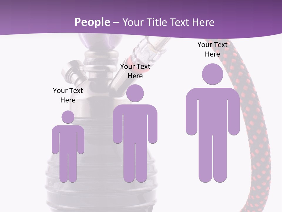 Oriental Pipe Hookah PowerPoint Template