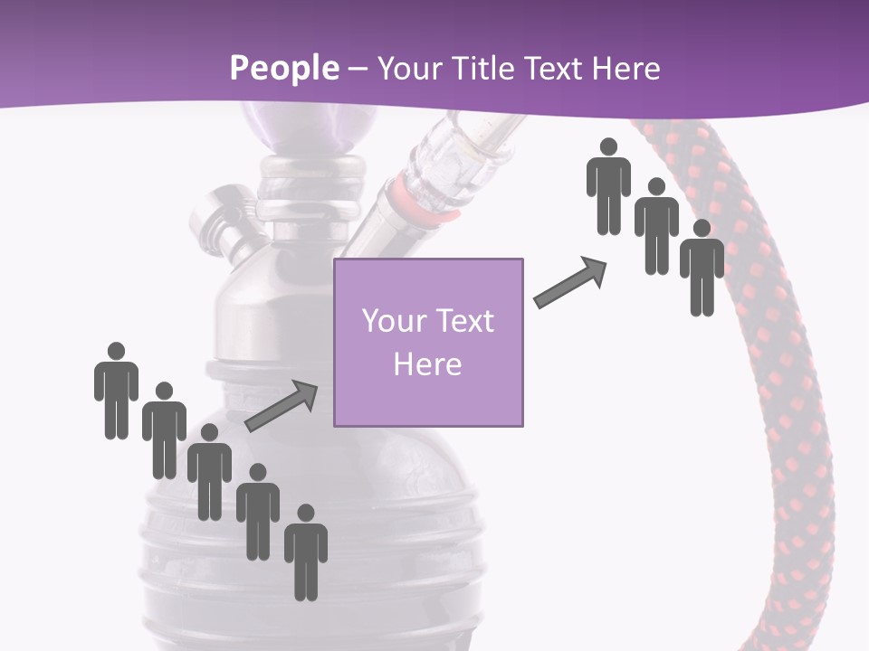 Oriental Pipe Hookah PowerPoint Template