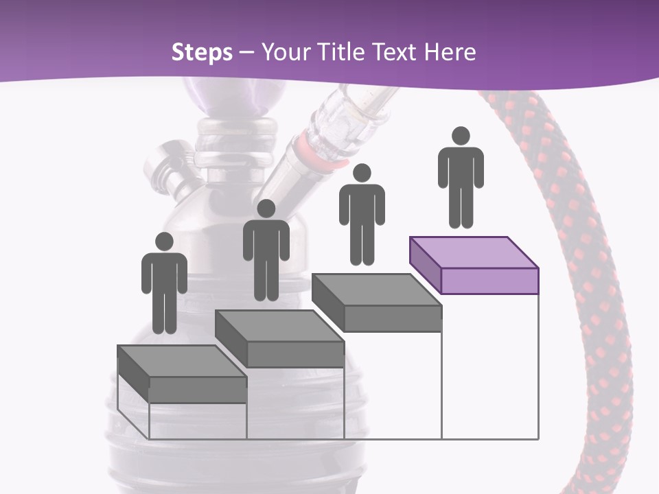 Oriental Pipe Hookah PowerPoint Template