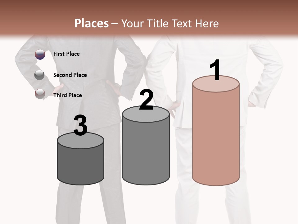 Gesture Backside Guy PowerPoint Template