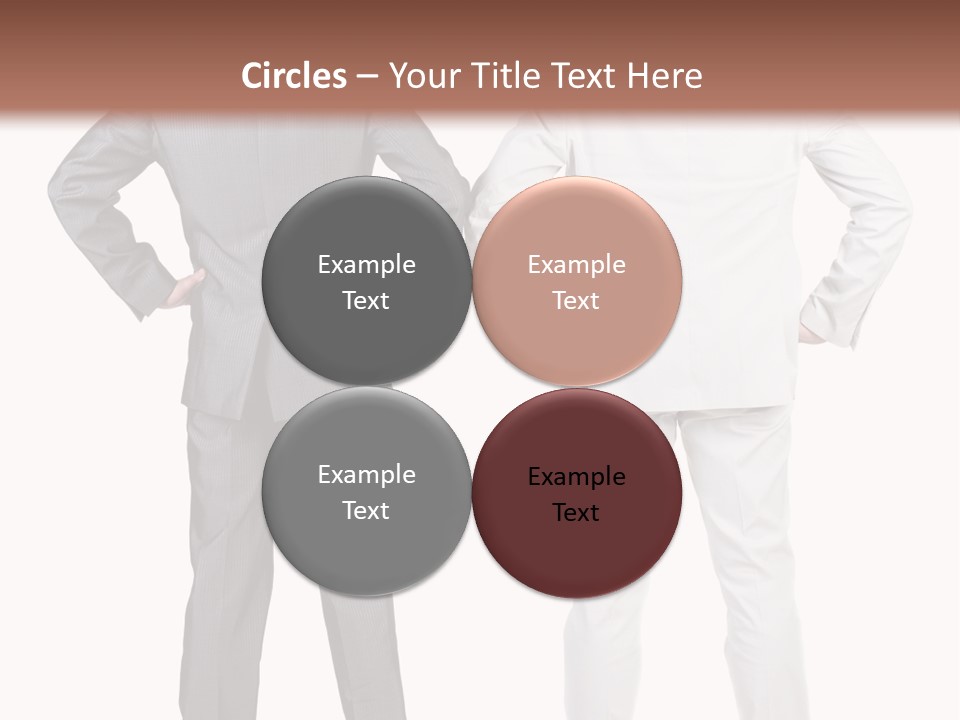 Gesture Backside Guy PowerPoint Template