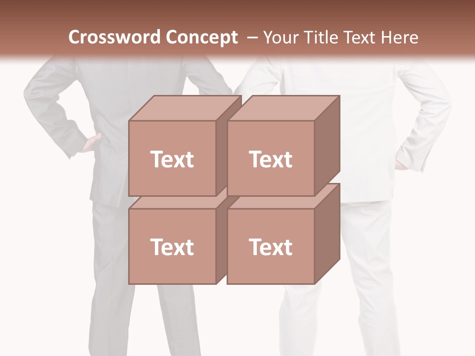 Gesture Backside Guy PowerPoint Template