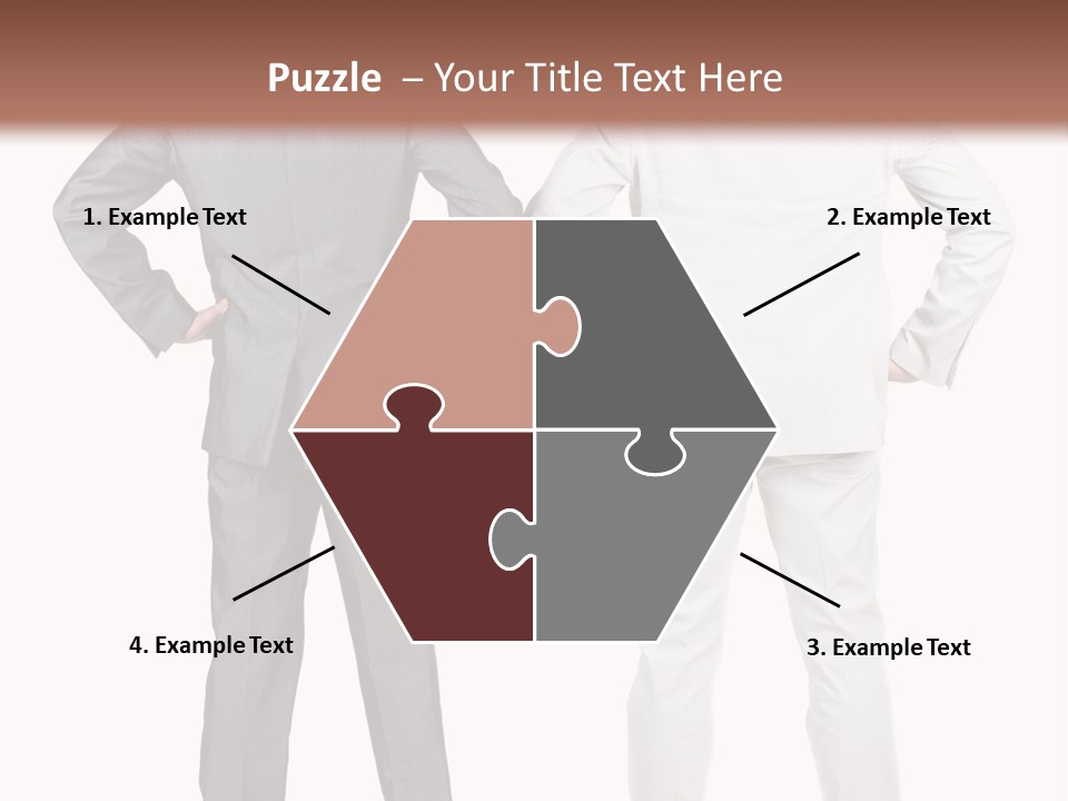 Gesture Backside Guy PowerPoint Template