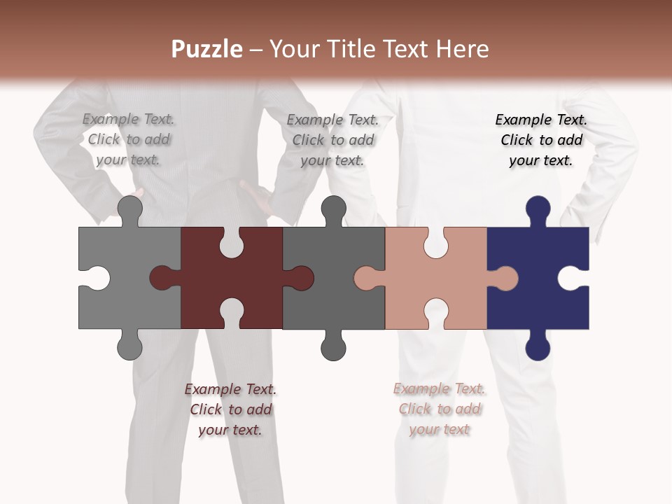 Gesture Backside Guy PowerPoint Template