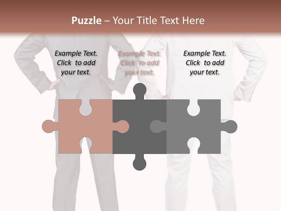 Gesture Backside Guy PowerPoint Template