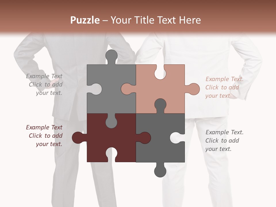 Gesture Backside Guy PowerPoint Template