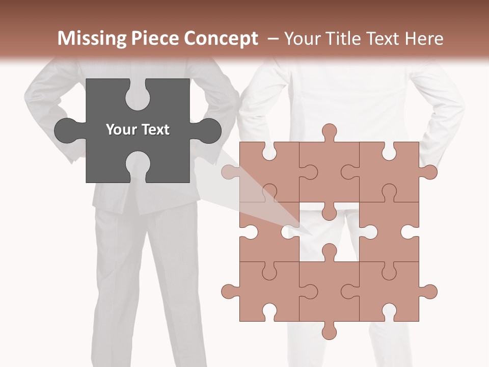 Gesture Backside Guy PowerPoint Template