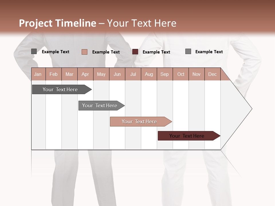 Gesture Backside Guy PowerPoint Template