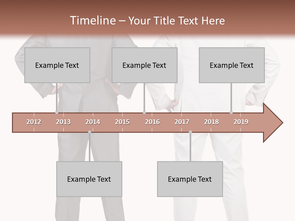 Gesture Backside Guy PowerPoint Template
