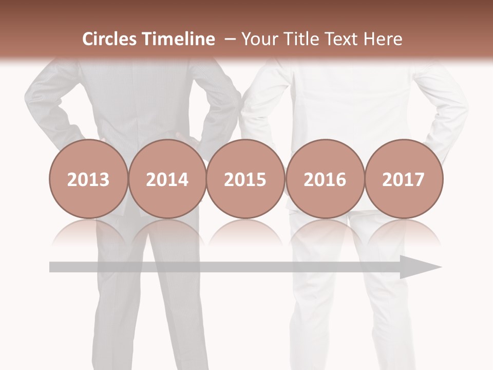 Gesture Backside Guy PowerPoint Template