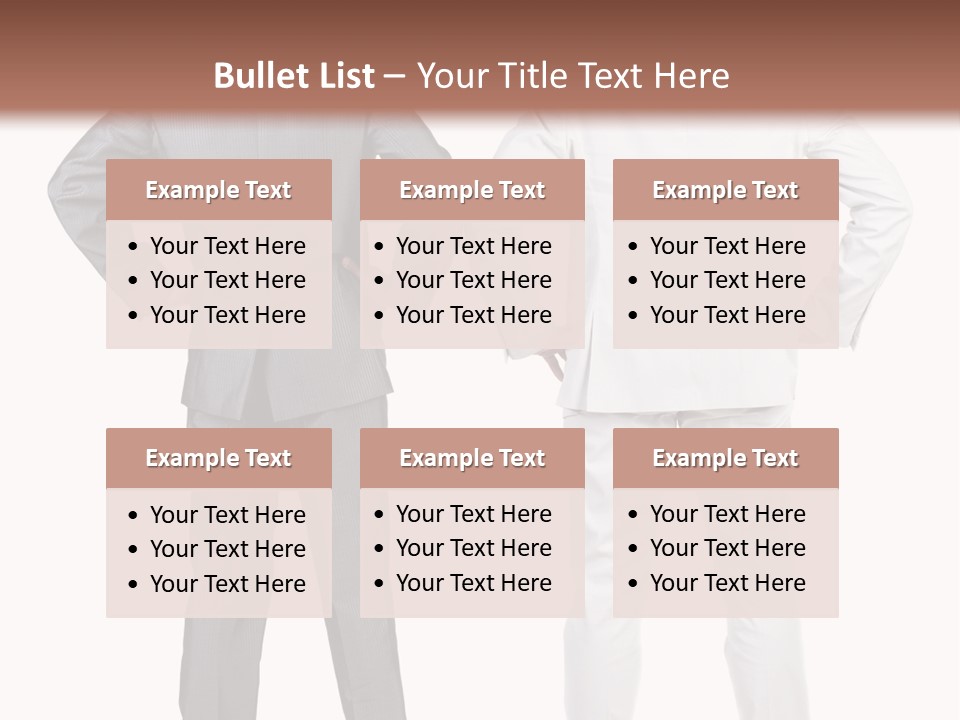 Gesture Backside Guy PowerPoint Template